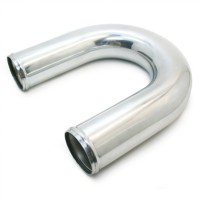 Алюминиевая труба ∠180° Ø50 мм (длина 600 мм)