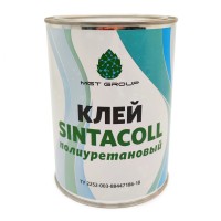 Клей «SINTACOLL» Термоактивный, полиуретановый (1 л, 0.7 кг, белый)