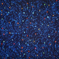 Велюр автобусный «Вселенная» (синий, B - качество, ширина 1,5 м., толщина 2,6 мм.)